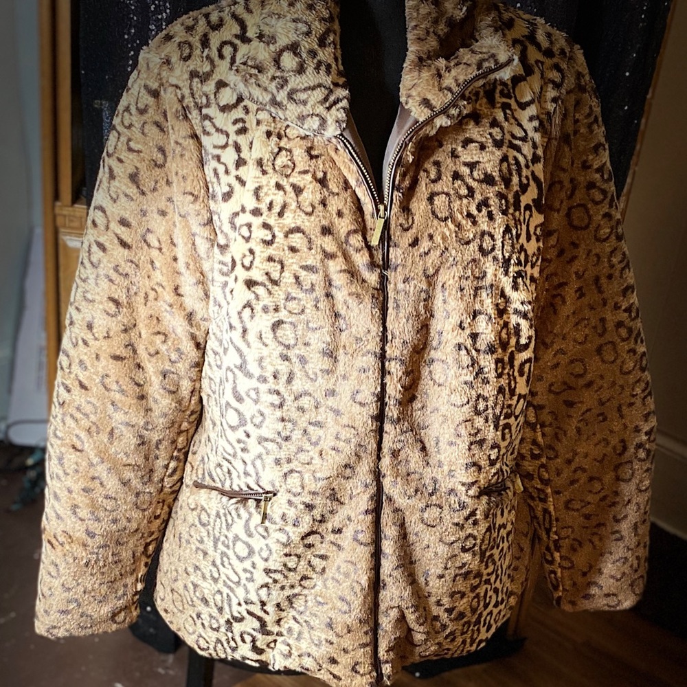 Leopard Print Jacket - image 2